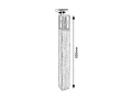 Lampa ogrodowa stojąca Wales brąz dąb wys. 82cm. E27 IP44 rabalux 7197 | 5998250371979 noxbox lampynox www.lampynox.pl