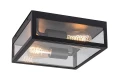 Lampa sufitowa zewnętrzna Zaton czarny mat 2xE27 IP23 rabalux 7070 | 5998250370705 noxbox lampynox www.lampynox.pl