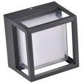 Kinkiet zewnętrzny Kansas czarny LED 12W 4000K IP44 goldlux 319869 | 5901508319869 noxbox lampynox www.lampynox.pl