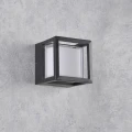 Kinkiet zewnętrzny Kansas czarny LED 12W 4000K IP44 goldlux 319869 | 5901508319869 noxbox lampynox www.lampynox.pl