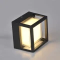 Kinkiet zewnętrzny Kansas czarny LED 12W 4000K IP44 goldlux 319869 | 5901508319869 noxbox lampynox www.lampynox.pl