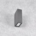 Kinkiet zewnętrzny góra-dół Orlean antracyt LED 2x2,5W 4000K IP54 goldlux 319814 | 5901508319814 noxbox lampynox www.lampynox.pl