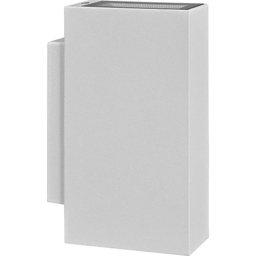 Kinkiet zewnętrzny góra-dół Orlean biały LED 2x2,5W 4000K IP54 goldlux 319982 | 5901508319982 noxbox lampynox www.lampynox.pl