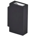 Kinkiet zewnętrzny góra-dół Orlean czarny LED 2x2,5W 4000K IP54 goldlux 319999 | 5901508319999 noxbox lampynox www.lampynox.pl