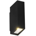 Kinkiet zewnętrzny góra-dół Orlean czarny LED 2x2,5W 4000K IP54 goldlux 319999 | 5901508319999 noxbox lampynox www.lampynox.pl