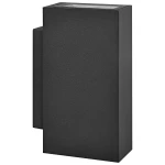 Orlean czarny LED 2x2,5W 4000K IP54 Kinkiet zewnętrzny góra-dół