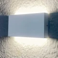 Kinkiet zewnętrzny góra-dół Chicago biały LED 2x5W 4000K IP54 goldlux 315694 | 5901508315694 noxbox lampynox www.lampynox.pl