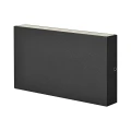 Kinkiet zewnętrzny góra-dół Chicago czarny LED 2x5W 4000K IP54 goldlux 315700 | 5901508315700 noxbox lampynox www.lampynox.pl