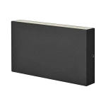 Chicago czarny LED 2x5W 4000K IP54 Kinkiet zewnętrzny góra-dół