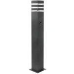 TEKSAS 74cm grafit PIR E27 Lampa stojąca zewnętrzna z czujnikiem ruchu i zmierzchu ( 2 szt. dostępnych od ręki. Wysyłka 24 h. )
