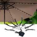 Lampki solarne LED pod parasol ogrodowy 72 sztuki noxbox lampynox www.lampynox.pl