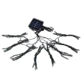 Lampki solarne LED pod parasol ogrodowy 72 sztuki noxbox lampynox www.lampynox.pl