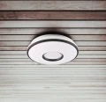 Plafon łazienkowy Detriot biały Ø 39cm. Starlight LED 24W 4000K IP44 goldlux 321893 | 5901508321893 noxbox lampynox www.lampynox.pl