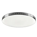 Plafon łazienkowy Moon chrom | biały Ø 35,5cm. LED 18W 4000K IP44 goldlux 321930 | 5901508321930 noxbox lampynox www.lampynox.pl