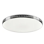 Moon chrom | biały Ø 35,5cm. LED 18W 4000K IP44 Plafon łazienkowy