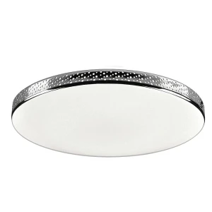 Moon chrom | biały Ø 35,5cm. LED 18W 4000K IP44 Plafon łazienkowy