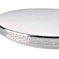 Plafon łazienkowy Moon chrom | biały Ø 35,5cm. LED 18W 4000K IP44 goldlux 321930 | 5901508321930 noxbox lampynox www.lampynox.pl