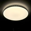 Plafon łazienkowy Moon chrom | biały Ø 35,5cm. LED 18W 4000K IP44 goldlux 321930 | 5901508321930 noxbox lampynox www.lampynox.pl