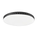 Plafon łazienkowy Moon czarny | biały Ø 35,5cm. LED 18W 4000K IP44 goldlux 321947 | 5901508321947 noxbox lampynox www.lampynox.pl