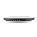 Plafon łazienkowy Moon czarny | biały Ø 35,5cm. LED 18W 4000K IP44 goldlux 321947 | 5901508321947 noxbox lampynox www.lampynox.pl