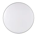 Plafon łazienkowy Moon czarny | biały Ø 35,5cm. LED 18W 4000K IP44 goldlux 321947 | 5901508321947 noxbox lampynox www.lampynox.pl