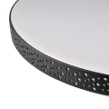 Plafon łazienkowy Moon czarny | biały Ø 35,5cm. LED 18W 4000K IP44 goldlux 321947 | 5901508321947 noxbox lampynox www.lampynox.pl