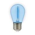 DUOPAK Żarówki niebieskie LED Neon O,3W 36V DC E27 do girlandy zewnętrznej Party NEON goldlux 322203 | 5901508322203 noxbox lampynox www.lampynox.pl