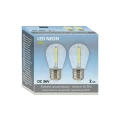 DUOPAK Żarówki żółte LED Neon O,3W 36V DC E27 do girlandy zewnętrznej Party NEON goldlux 322197 | 5901508322197 noxbox lampynox www.lampynox.pl
