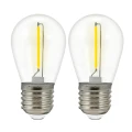 DUOPAK Żarówki żółte LED Neon O,3W 36V DC E27 do girlandy zewnętrznej Party NEON goldlux 322197 | 5901508322197 noxbox lampynox www.lampynox.pl