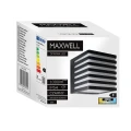 Kinkiet zewnętrzny Maxwell antracyt G9 IP54 goldlux 323262 | 5901508323262 noxbox lampynox www.lampynox.pl