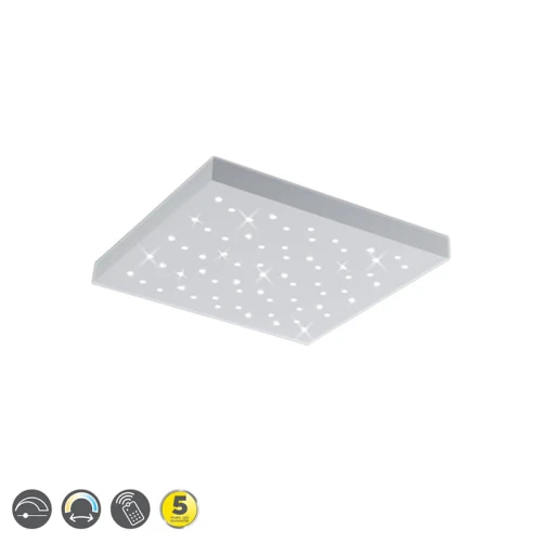 Lampa sufitowa TITUS Biały Mat LED DIM Pilot 22W ze zmienną barwą światła  676615031 | 4017807398519 noxbox lampynox www.lampynox.pl