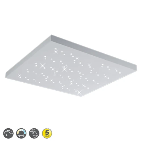 Lampa sufitowa TITUS Biały Mat LED DIM Pilot  36W ze zmienną barwą światła Trio 676617531 | 4017807398526 noxbox lampynox www.lampynox.pl