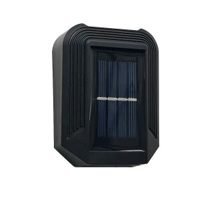 Luce czarny LED 6000K Kinkiet zewnętrzny solarny góra-dół