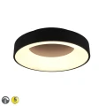Lampa sufitowa GIRONA LED Czarny Mat Pilot 27W 3000K ściemnialna  Trio 671210132  | 4017807489842 noxbox lampynox www.lampynox.pl