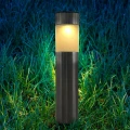 Lampa solarna wbijana Bart satyna Ø 6cm. 3000K IP44 goldlux 323170 | 5901508323170 noxbox lampynox www.lampynox.pl
