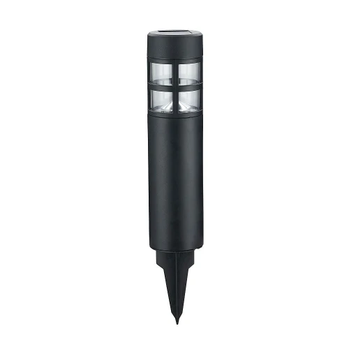 Lampa solarna wbijana Mark czarny Ø 7,3cm. 6500K IP44 goldlux 323194 | 5901508323194 noxbox lampynox www.lampynox.pl