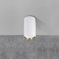 Downlight tuba natynkowa Nicea biały | złoty Ø 5,5cm. GU10 goldlux 323460 | 5901508323460 noxbox lampynox www.lampynox.pl