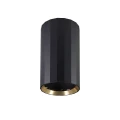 Downlight tuba natynkowa Nicea czarny | złoty Ø 5,5cm. GU10 goldlux 323408 | 5901508323408 noxbox lampynox www.lampynox.pl