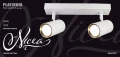 Spot podwójny Nicea biały | złoty 2xGU10 goldlux 323484 | 5901508323484 noxbox lampynox www.lampynox.pl