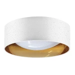 Tuluza biało-złoty Ø 32cm. LED 18W 4000K Lampa sufitowa