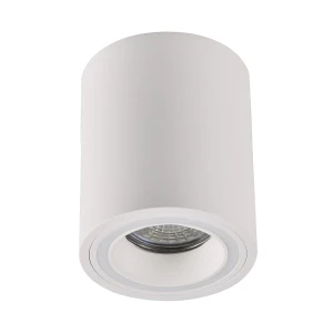 Falco biały Ø 8cm. GU10 Downlight tuba natynkowa