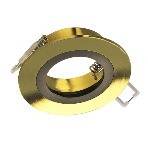 Oczko sufitowe Febe okrągła złoto-czarna Ø 8cm. GU10 goldlux 323330 | 5901508323330 noxbox lampynox www.lampynox.pl