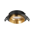 Oczko sufitowe uchylne Lika R czarno-złota Ø 9,2cm. GU10 goldlux 321978 | 5901508321978 noxbox lampynox www.lampynox.pl
