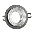 Oczko sufitowe uchylne Lika R czarno-srebrna Ø 9,2cm. GU10 goldlux 321985 | 5901508321985 noxbox lampynox www.lampynox.pl