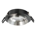 Oczko sufitowe uchylne Lika R czarno-srebrna Ø 9,2cm. GU10 goldlux 321985 | 5901508321985 noxbox lampynox www.lampynox.pl