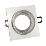 Lika Q srebrna GU10 Oczko sufitowe uchylne