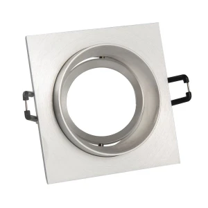 Lika Q srebrna GU10 Oczko sufitowe uchylne