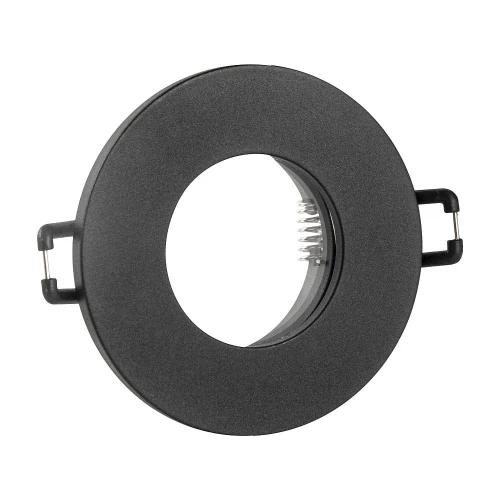 Oczko sufitowe łazienkowe Neptun czarny Ø 8,5cm. GU10 IP44 goldlux 322159 | 5901508322159 noxbox lampynox www.lampynox.pl