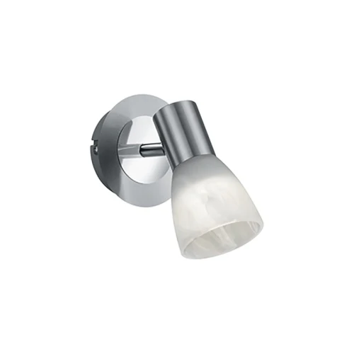 Kinkiet ścienny regulowany LEVISTO Nikiel Mat  E14 Trio 871010107 | 4017807281637 noxbox lampynox www.lampynox.pl