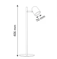 Lampka stołowa Rawi biały LED 4,2W 3000K goldlux 318381 | 5901508318381 noxbox lampynox www.lampynox.pl
